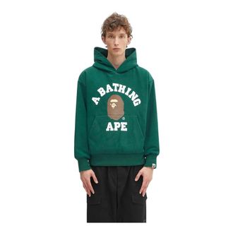 A Bathing Ape A Bathing Ape, Hoodies & sweatvesten, Heren, Groen, L, Katoen, College Puffy Hoodie
