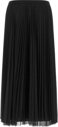 Fabiana Filippi Tulle Pleated Skirt - Black