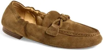 Chocolat Blu Alexi Loafer in Camel Suede at Nordstrom, Size 9.5