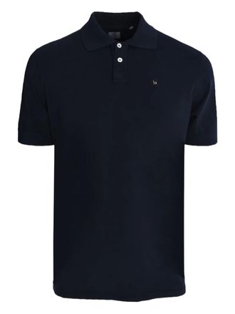 Borrelli Napoli piquet-cotton polo shirt - Blue