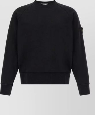 Stone Island cotton crew neck sweatshirt