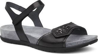 Dansko Womens Blythe Full Grain Slingback Sandals In Black