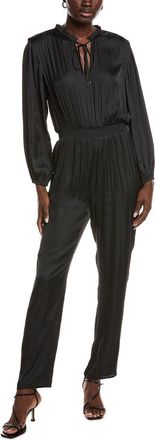 Maje Tie Neck Jumpsuit