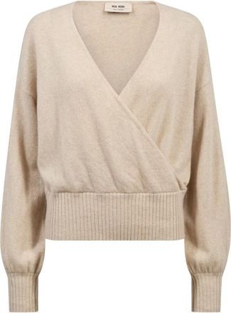 Mos Mosh Jersey de Cachemira - Knitwear - Mujer - Beige - XL