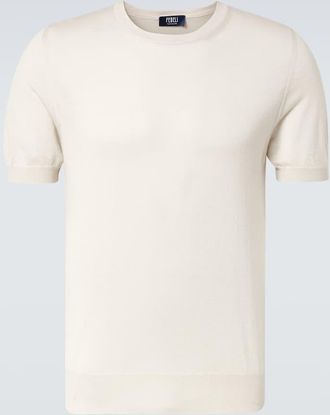 Fedeli Top in cashmere e seta