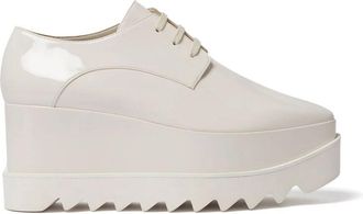Stella McCartney Elyse Monochrome Platforms - Dames - Sleehakken - Wit - 36 1/2 EU - Schoenen