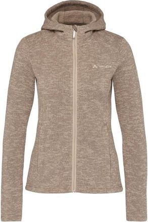 Vaude Aland Hooded Jacket Fleecejacke f&uuml;r Damen | beige