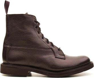 Trickers Burford Country Boot - Heren - Veterlaarzen - Bruin - 40 1/2 EU - Leer - Schoenen