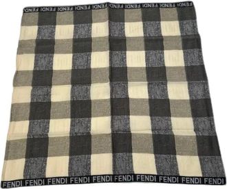 Fendi Pre-owned Zijden Sjaal - unisex - Vintage Accessoires - Veelkleurig - ONE Size - Vintage