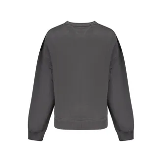 Tommy Hilfiger Logo-Embroidered Cotton Sweatshirt - Black