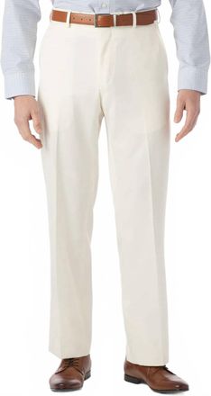 Ballin Comfort-Eze Micro Nano Performance Gabardine Trouser In Oyster