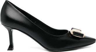 Ferragamo Pumps con fiocco Vara 80mm - Nero