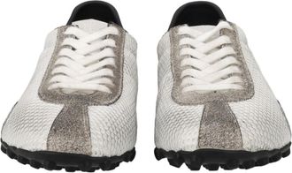 Maison Margiela White Sprinters Low Top Polyester Sneakers
