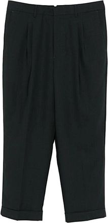 Ami Pantalone - Heren - Wijde Broeken - Zwart - S - Broeken