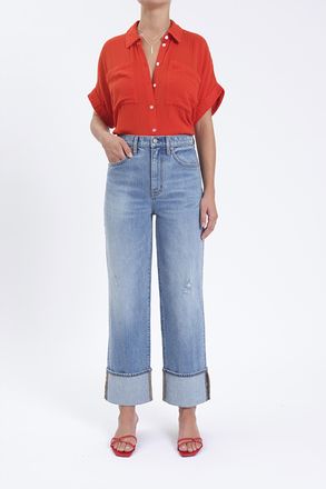 Daze Eastside High Rise Denim Jeans In Be Mine Vintage
