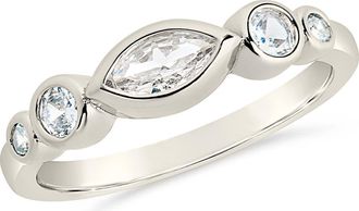 Sterling Forever Mylena Ring in Silver at Nordstrom Rack, Size 9