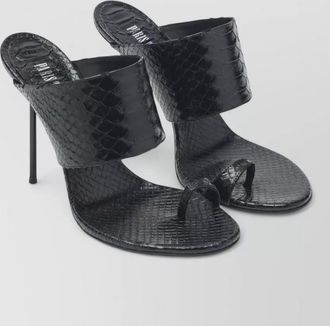 PARIS TEXAS leather sandals