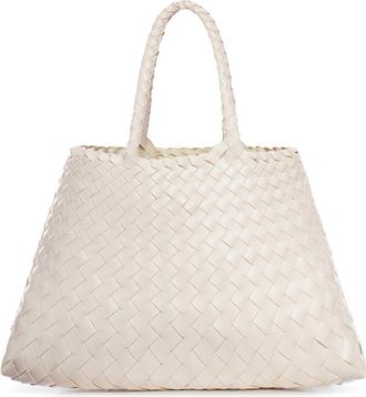 Dragon Diffusion Santa Croce Small Brown Leather Bag