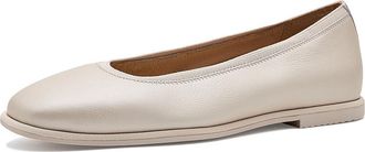 Vionic Caroll 2.0 Womens Flat Shoes Chateau Grey Tumbled Leather : 6.5 M