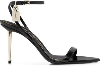 Tom Ford Pointed-Toe Sandal With Padlock