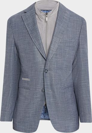 Robert Graham Mens Jetset XIII Woven Sport Coat
