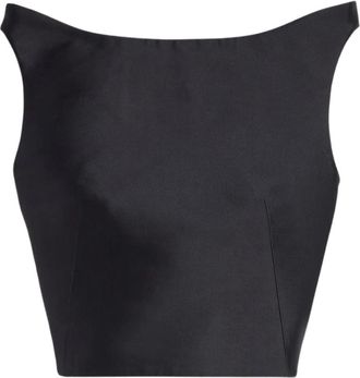 Jil Sander Tops, Dames, Zwart, XS, Sleeveless Tops