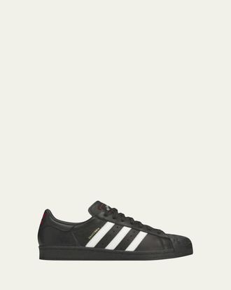 adidas x Willy Chavarria Mens Superstar Leather Low-Top Sneakers