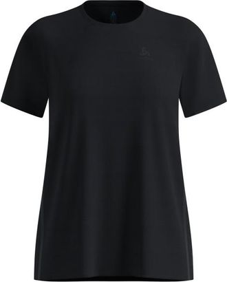 Odlo Zeroweight Chill-Tec T-Shirt Crew Neck S/S Laufshirt f&uuml;r Damen | schwarz