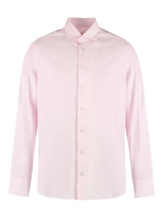 Bastoncino striped buttoned shirt - men - Cotton - 42 - Pink