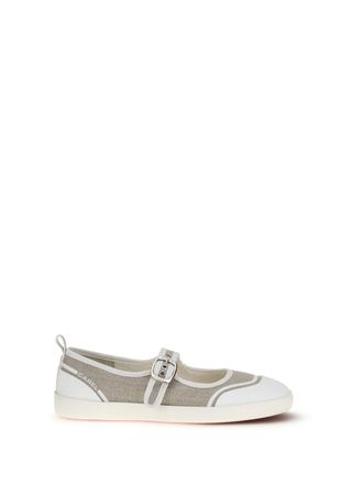 Carel Cotton Canvas Flat - Beige