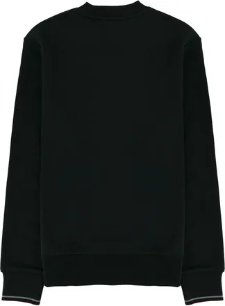 Fred Perry Logo-Embroidered Cotton Sweatshirt - Green