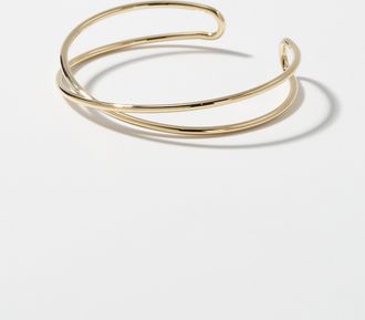 Simons Womens Crisscross open bangle