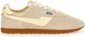 Autry Windspin Sneakers - unisex - Sneakers - Beige - 42 EU - Leer - Schoenen
