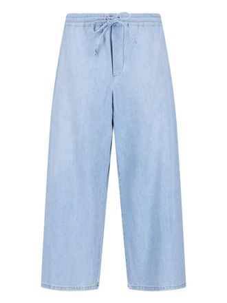 Loewe Pantaloni Coulisse In Denim