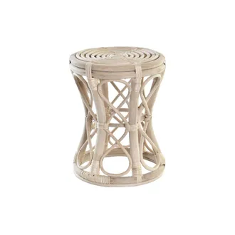DKD Home Decor Tavolino DAppoggio - Dkd Home Decor - Rattan Tropicale - Beige - Etnico - Interno