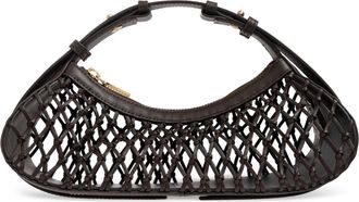 Cult Gaia Shala Schoudertas - Dames - Handtassen - Bruin - ONE Size - Leer - Tassen