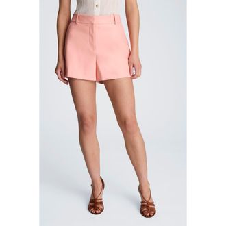 Kenneth Cole Faux Leather Shorts in Soft Peach at Nordstrom, Size 10