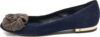 Louis Vuitton Ballerine in pelle scamosciata con fiocco - Blu