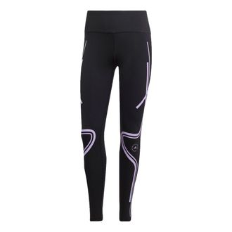 adidas (WMNS) adidas by Stella McCartney TruePace Running Leggings Black Purple Glow IB6807