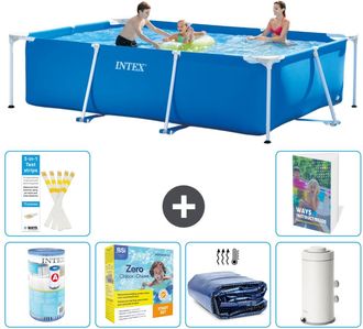 Intex Piscina Con Estructura Rectangular - 300x200x75 Cm - 7-piezas S65