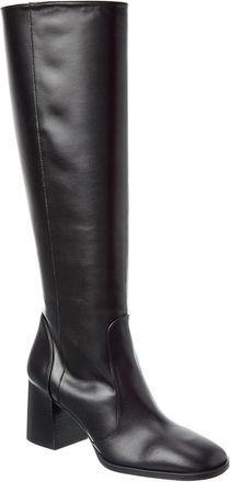 Stuart Weitzman Nola Zip Leather Knee-High Boot