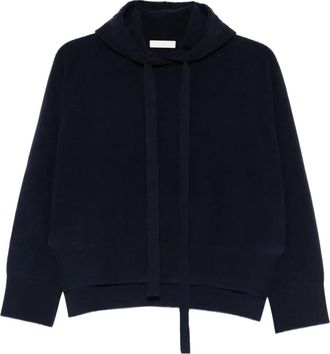 Fedeli Felpa con cappuccio e coulisse - Blu