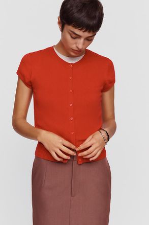 Maeve Coco Short Sleeve Cardigan