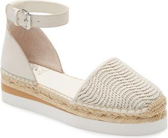 Vince Camuto Brilesha Platform Sandal in Fluff at Nordstrom, Size 8.5