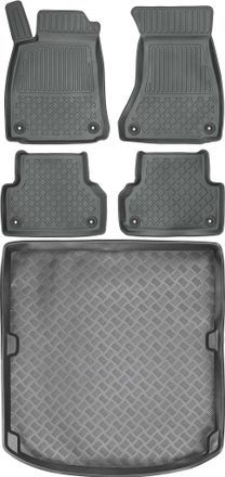 OEM Juego De Alfombrillas Para Coche Y Maletero Para Audi A4 B9 Sed&aacute;n (2015)