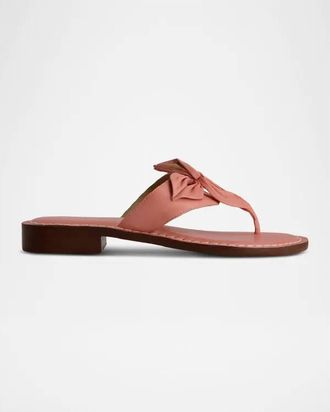 Bernardo Womens Taormina Leather Sandal In Petal