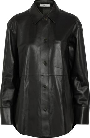 Joseph Penna Leather Jacket - Black - 44 (UK16 / XL)
