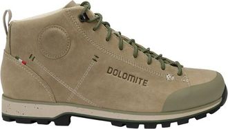 Dolomite Cinquantaquattro Mid Full Grain Leather Evo Sneaker - Unisex | beige