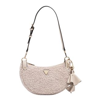 Guess Katie Schoudertas - Dames - Tassen - Beige - Maat: ONE Size