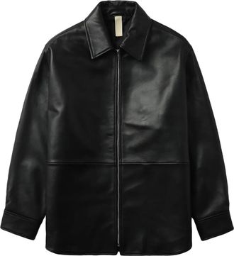 Sunflower Giacca in pelle - Nero